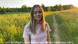 Кончил жене в рот